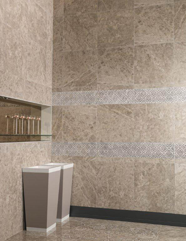 FLISER & KLINKER –ALABASTER 60x60cm Grå, Beige (Blank)