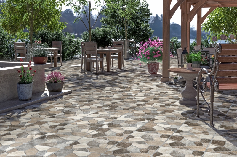 FLISER & KLINKER – AVANOS 50x50cm Grå, Beige (Mat)