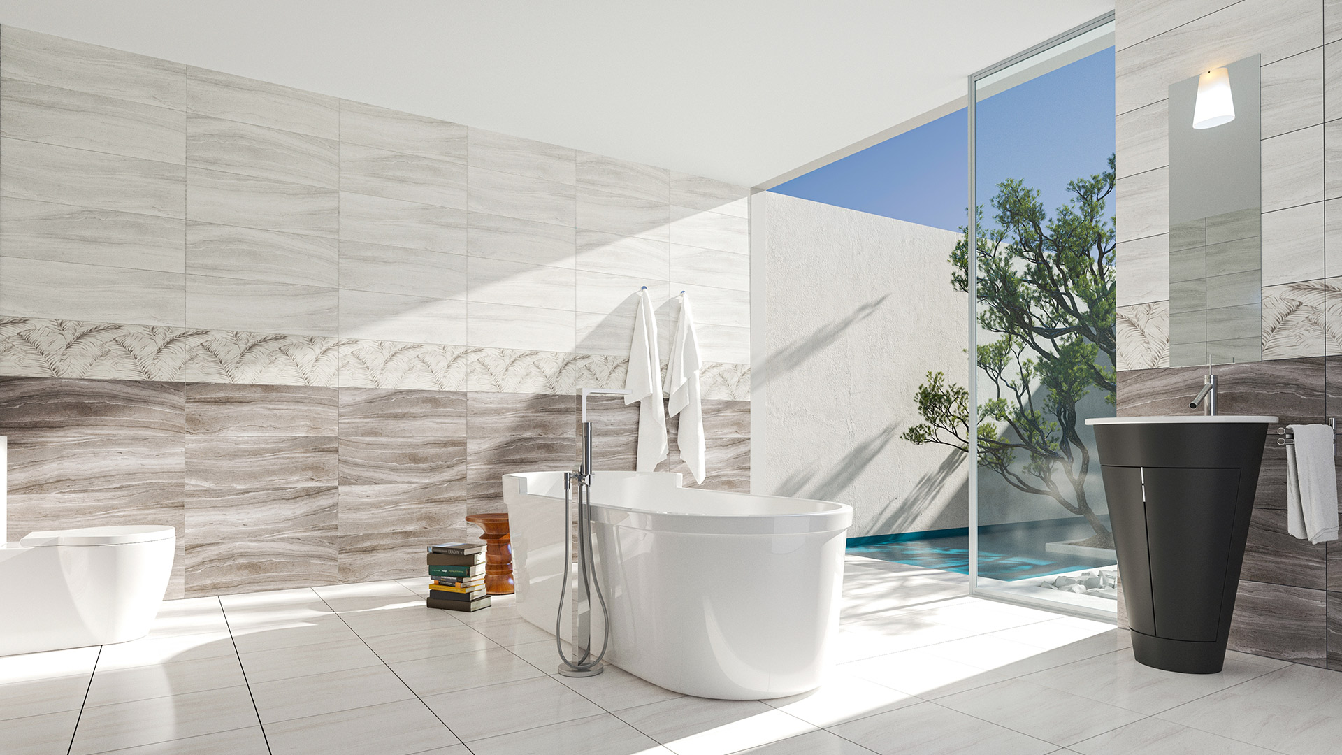 FLISER & KLINKER – MADRID 48x48cm Lys Beige (Blank)