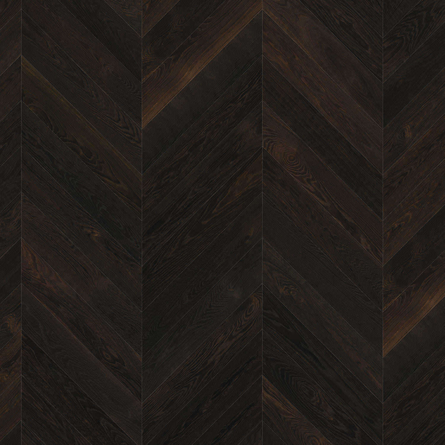 Chevron 4V Afrikansk eg Selectiv børstet 1